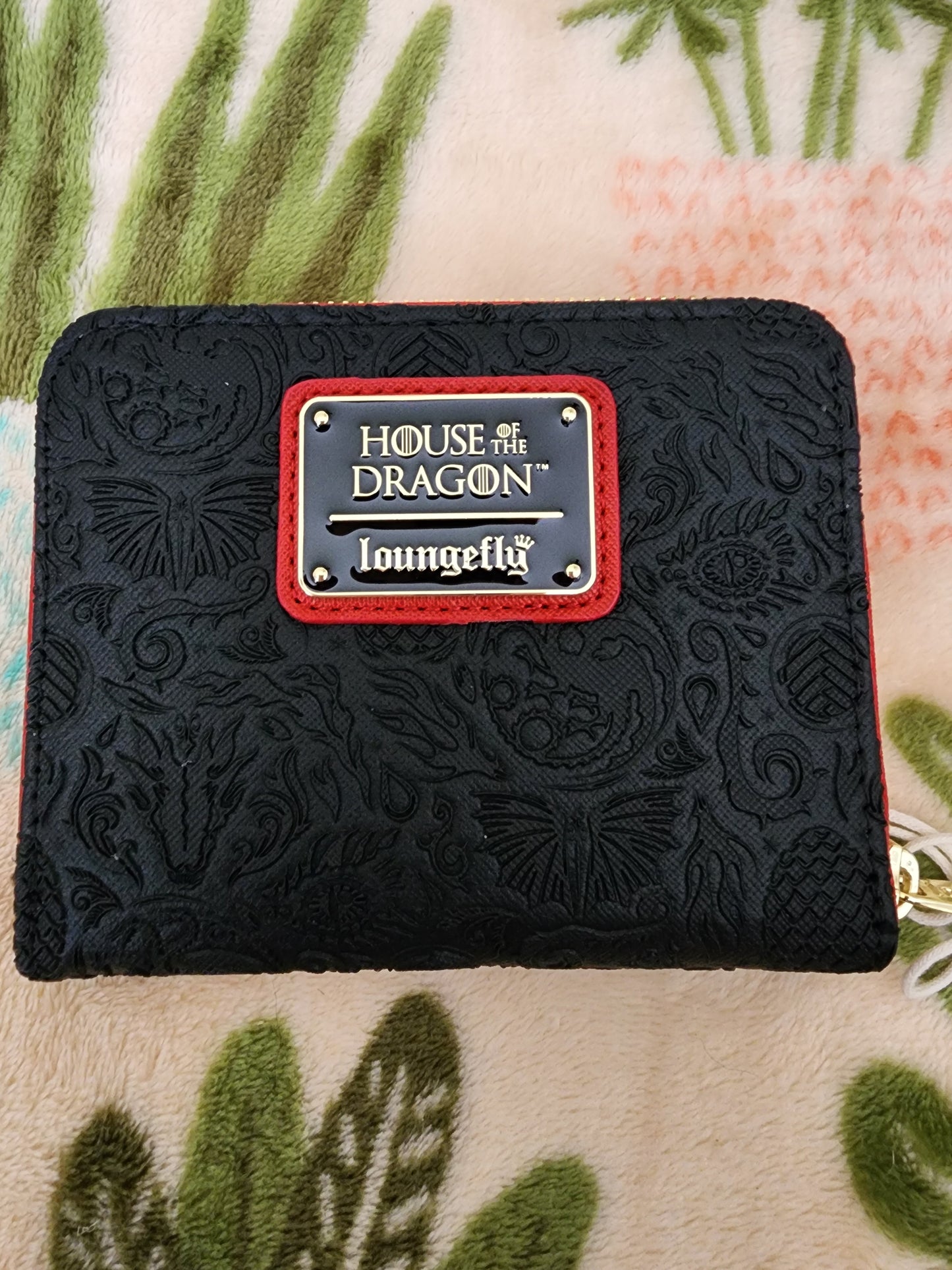 Loungefly House of Dragons Targaryen Symbol with Egg Wallet