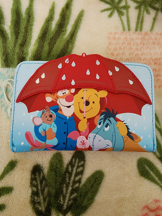 Loungefly Disney Winnie the Pooh and Friends Spring Rain Showers Wallet