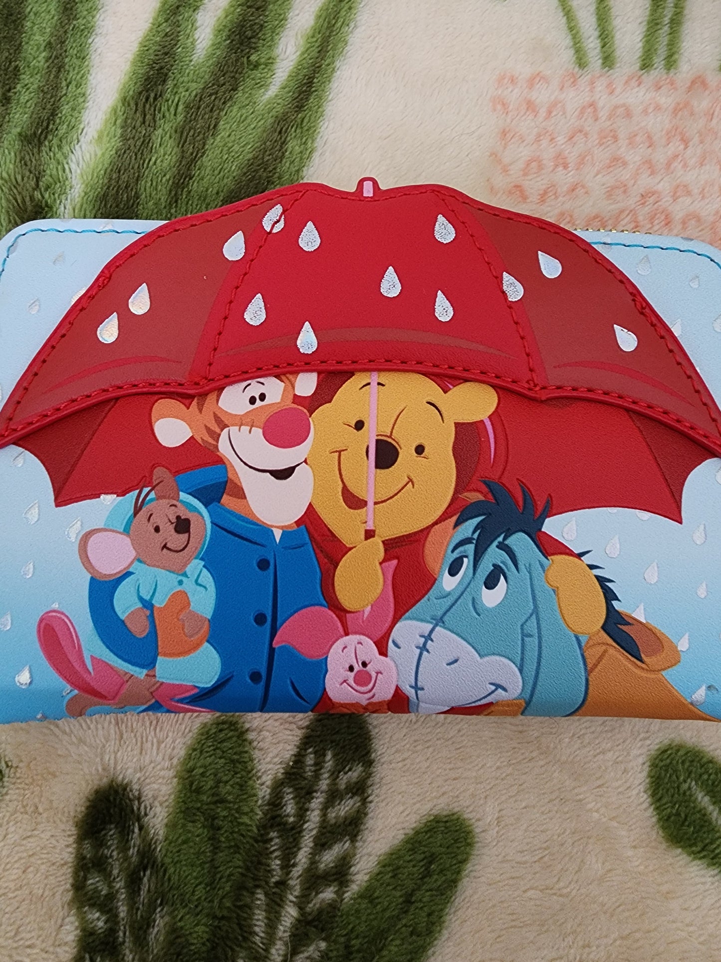 Loungefly Disney Winnie the Pooh and Friends Spring Rain Showers Wallet