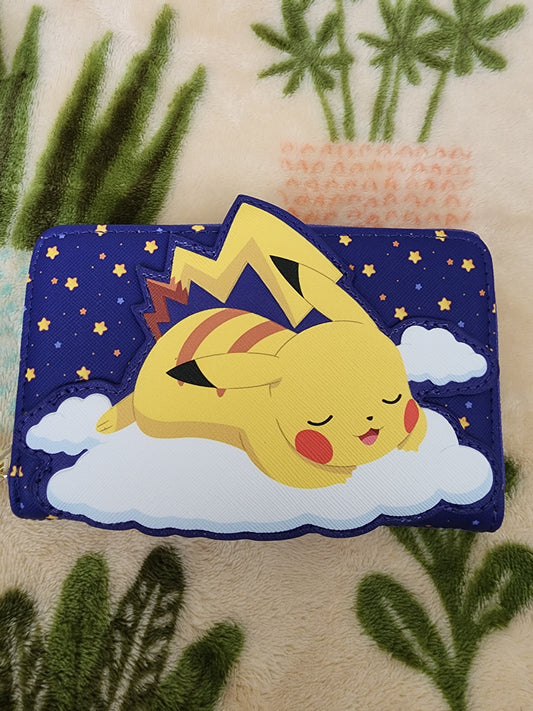 Loungefly Pokemon Pikachu and Friends Sleeping Wallet