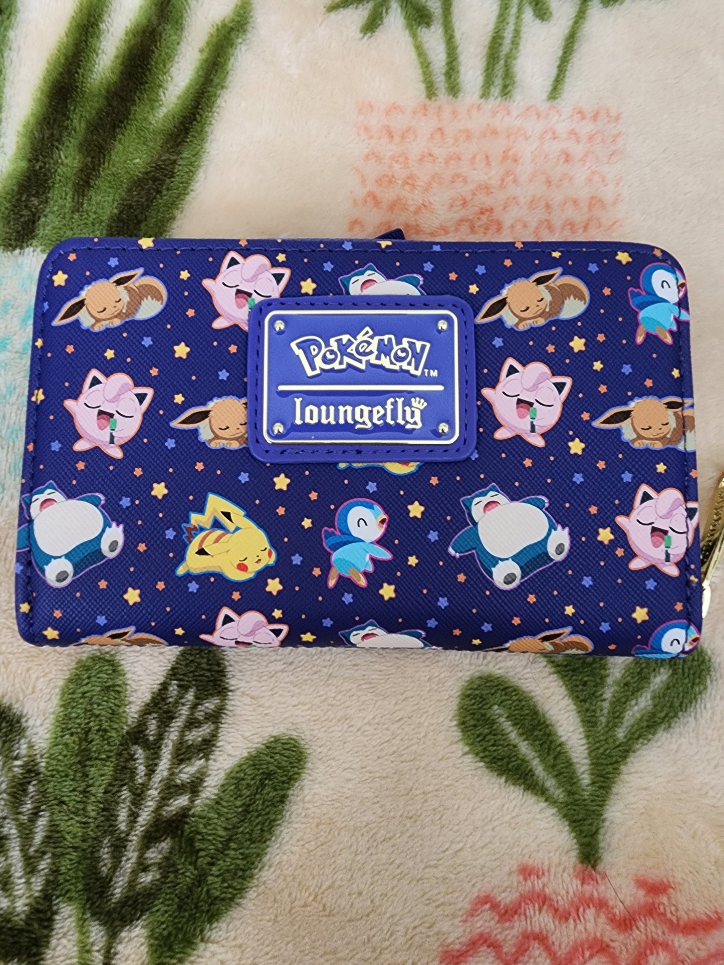 Loungefly Pokemon Pikachu and Friends Sleeping Wallet