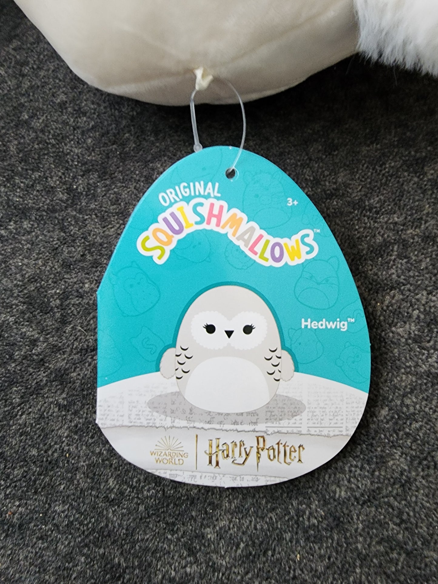 Squishmallows Harry Potter Hedwig Owl Plush