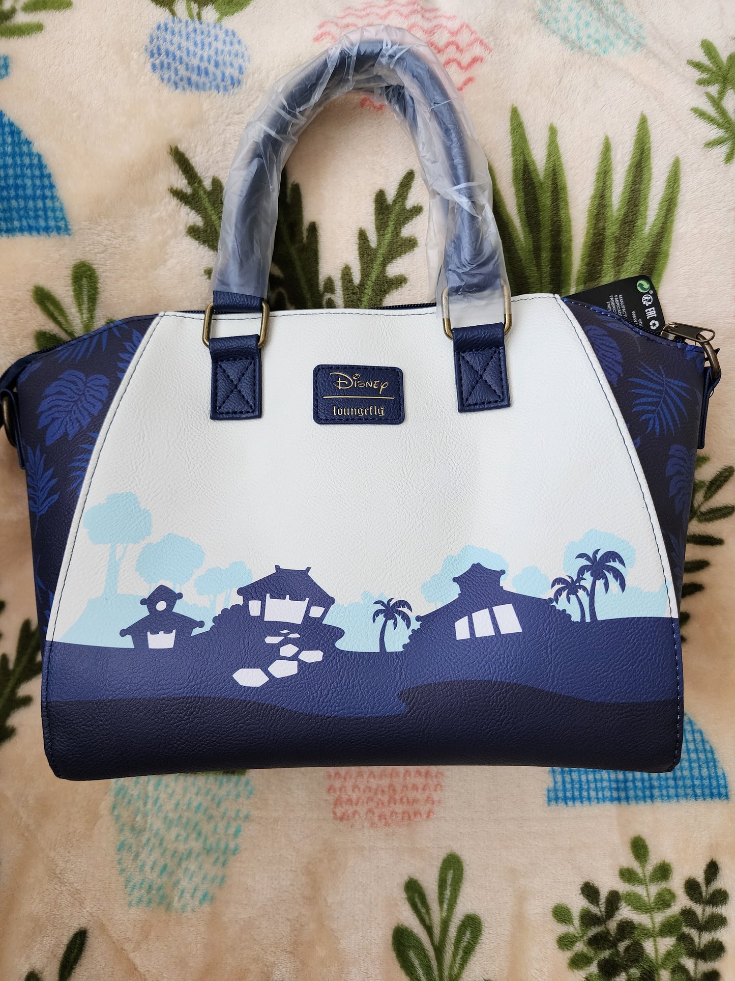 Loungefly Disney Stitch and Scrump Tropical Happy Handbag