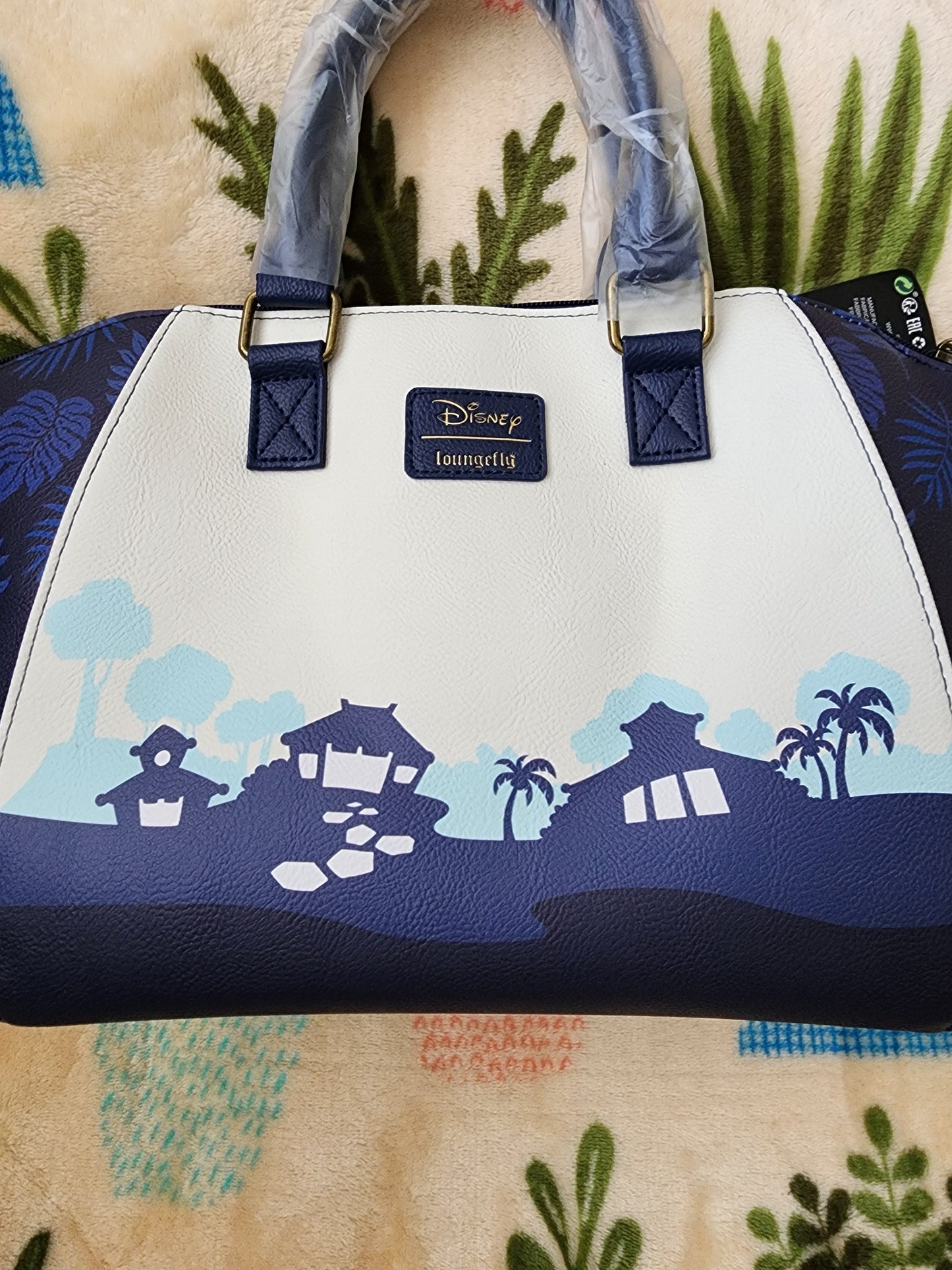 Loungefly Disney Stitch and Scrump Tropical Happy Handbag