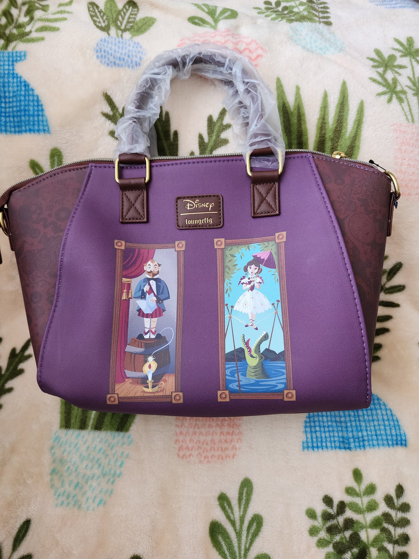 Loungefly Disney Haunted Manison Stretching Portraits Handbag