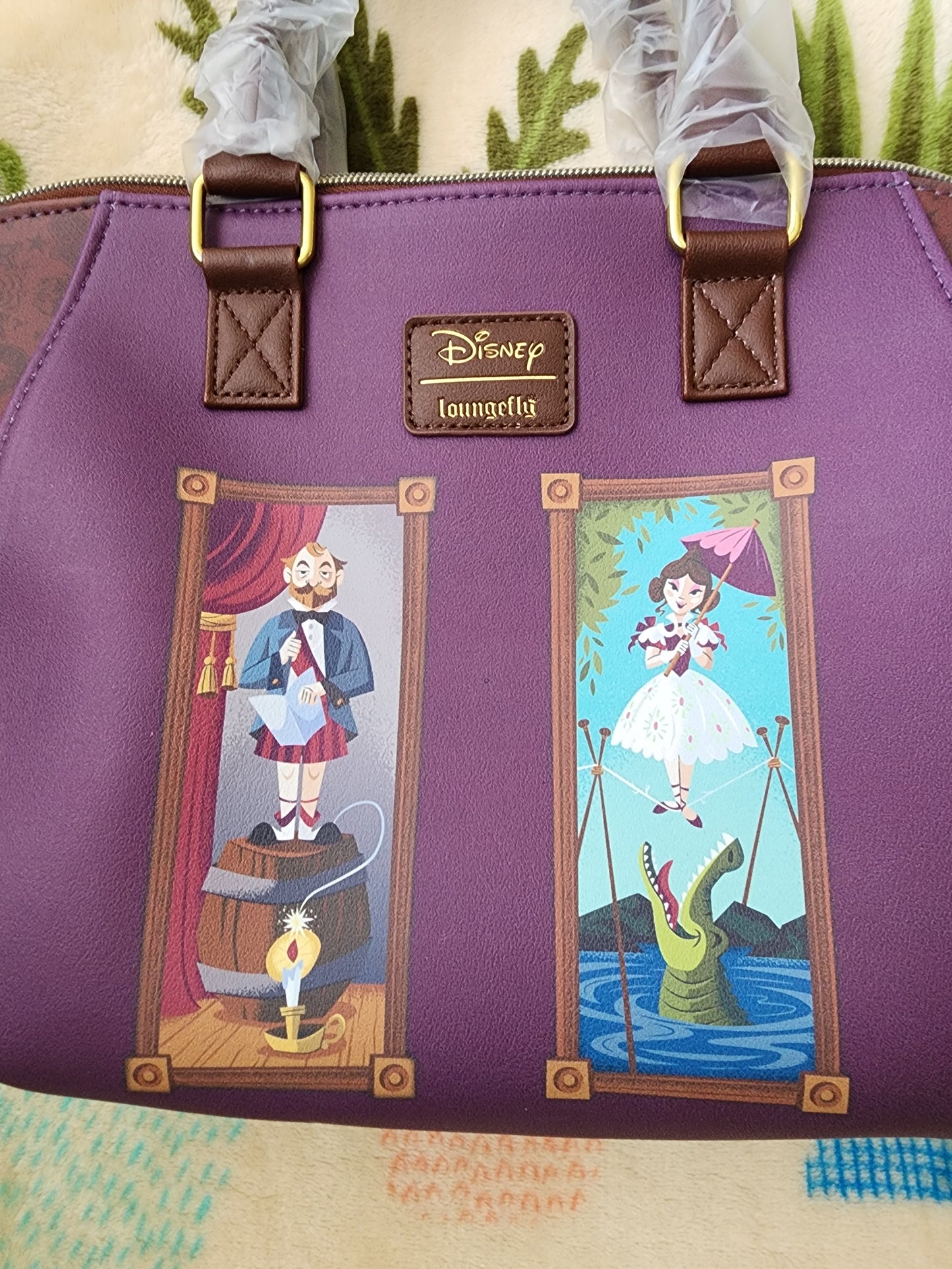 Loungefly Disney Haunted Manison Stretching Portraits Handbag