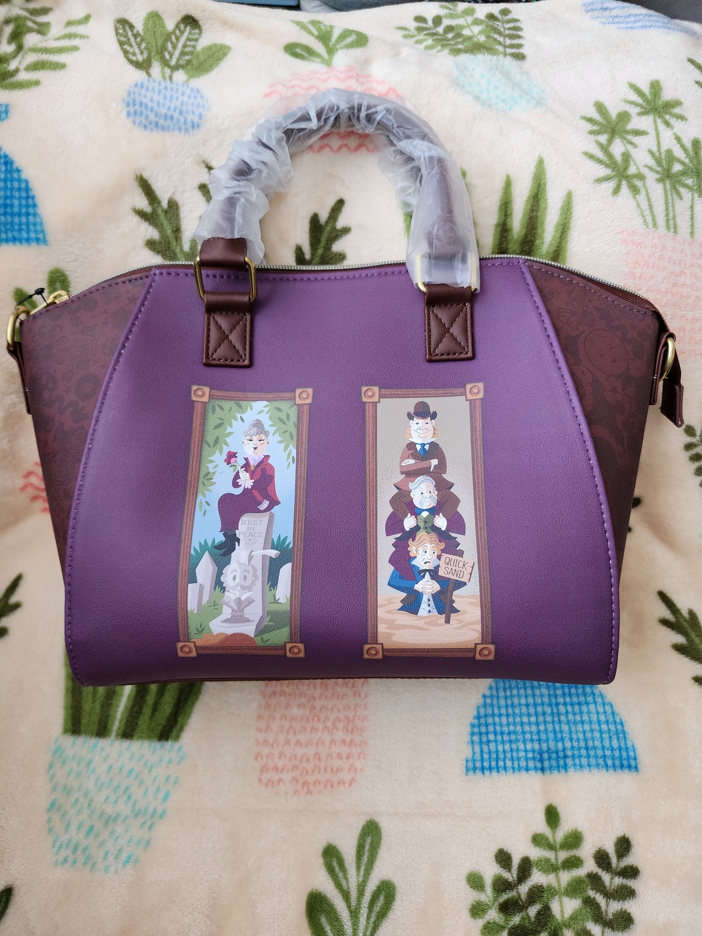 Loungefly Disney Haunted Manison Stretching Portraits Handbag