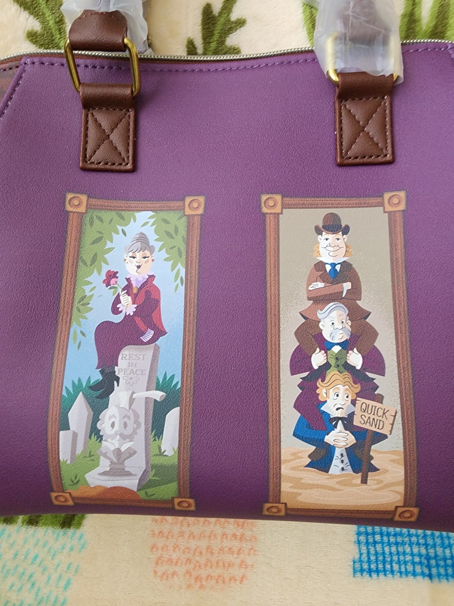 Loungefly Disney Haunted Manison Stretching Portraits Handbag