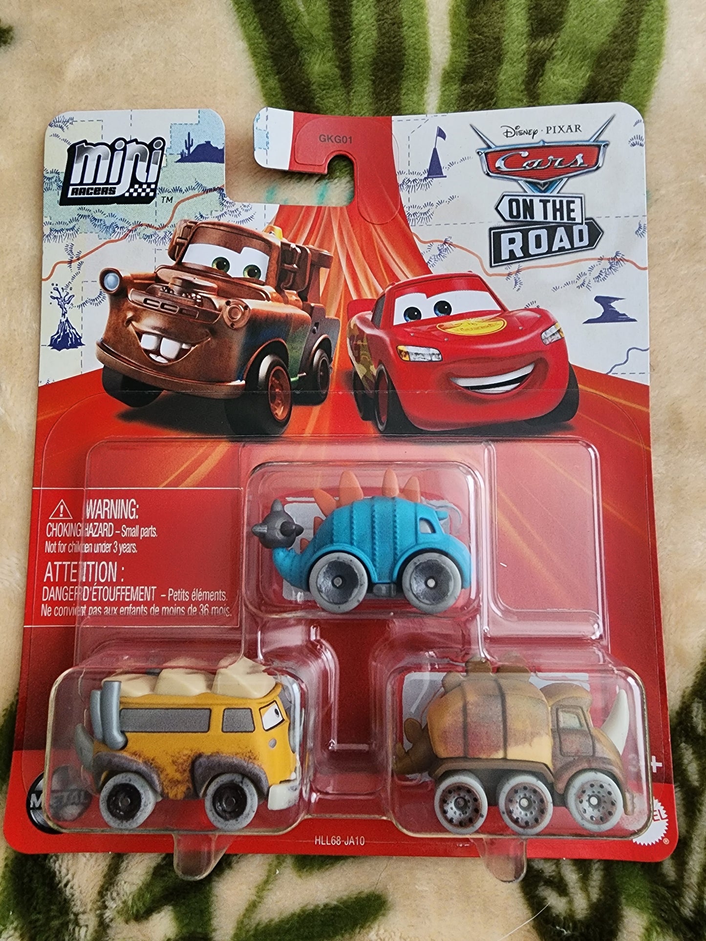 Disney Pixar Cars Mini Racers 3-packs Set