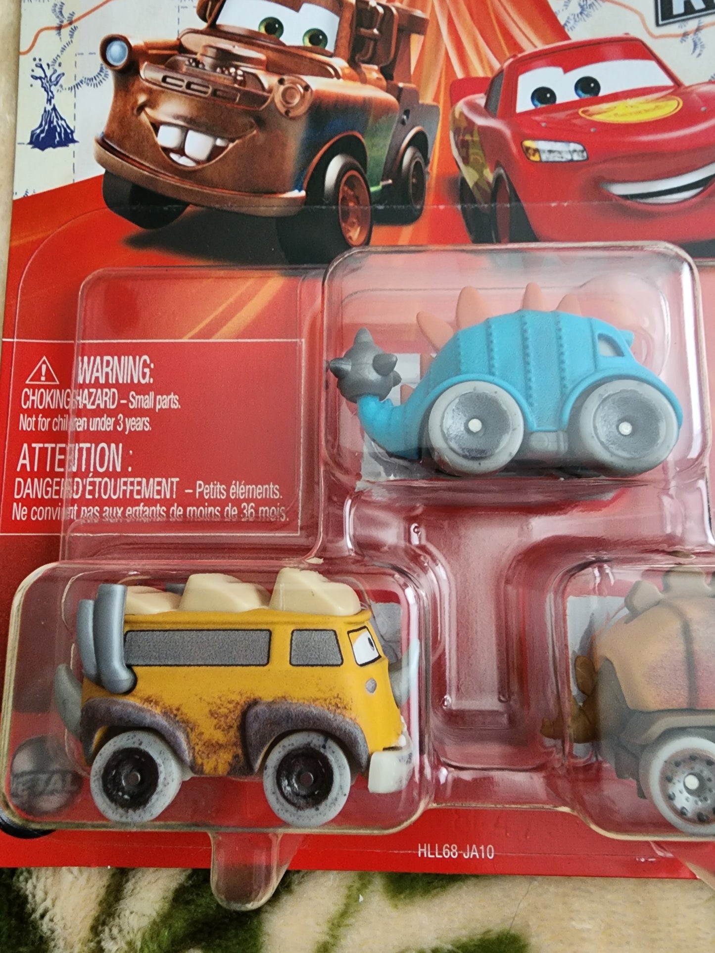 Disney Pixar Cars Mini Racers 3-packs Set