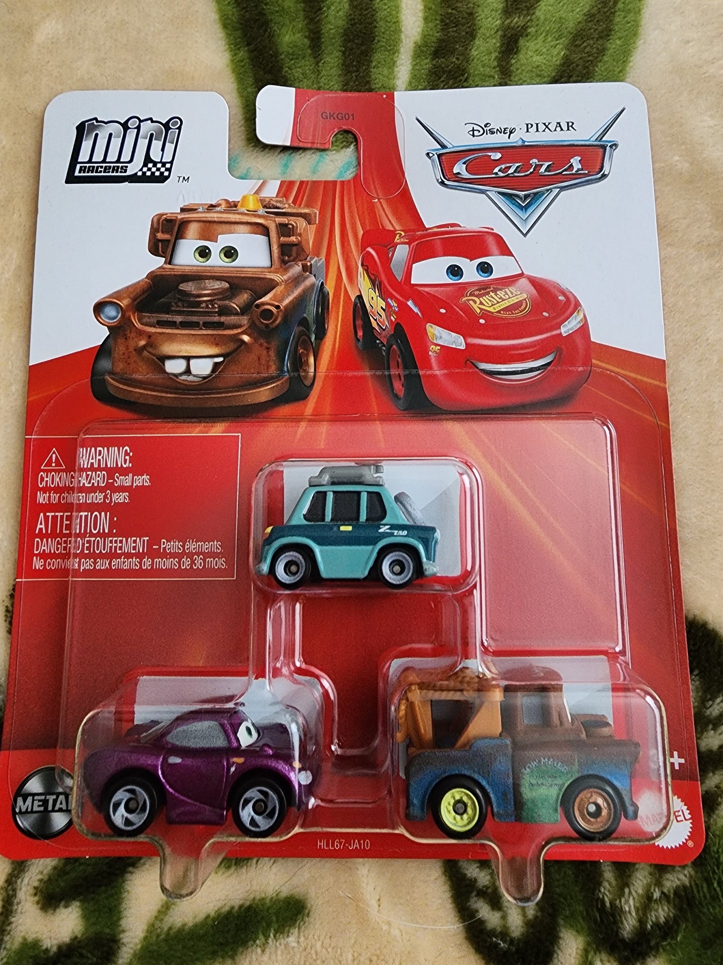 Disney Pixar Cars Mini Racers 3-packs Set