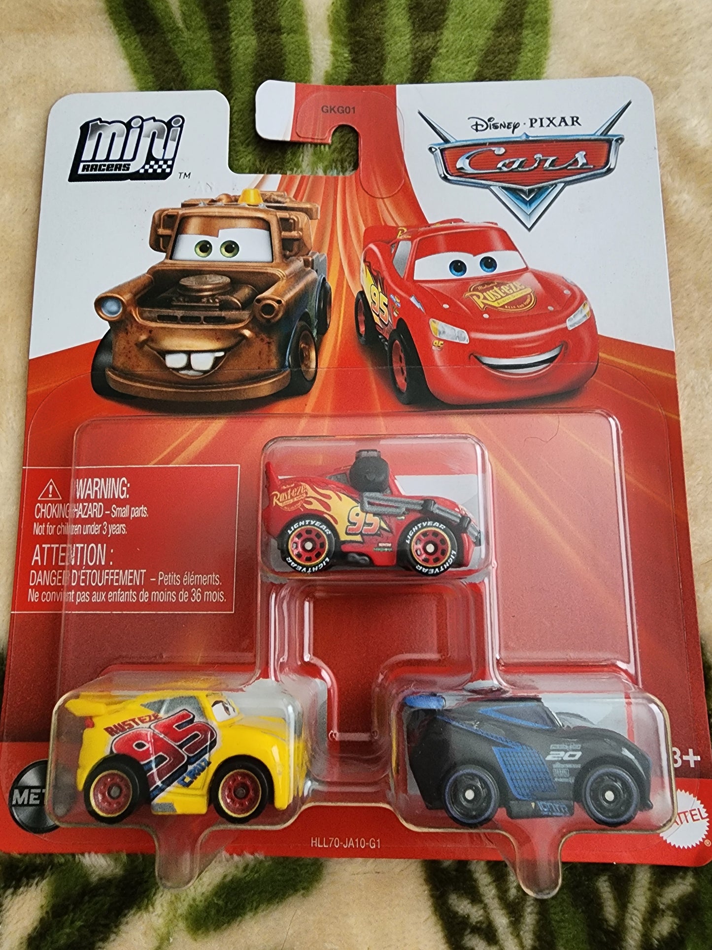 Disney Pixar Cars Mini Racers 3-packs Set