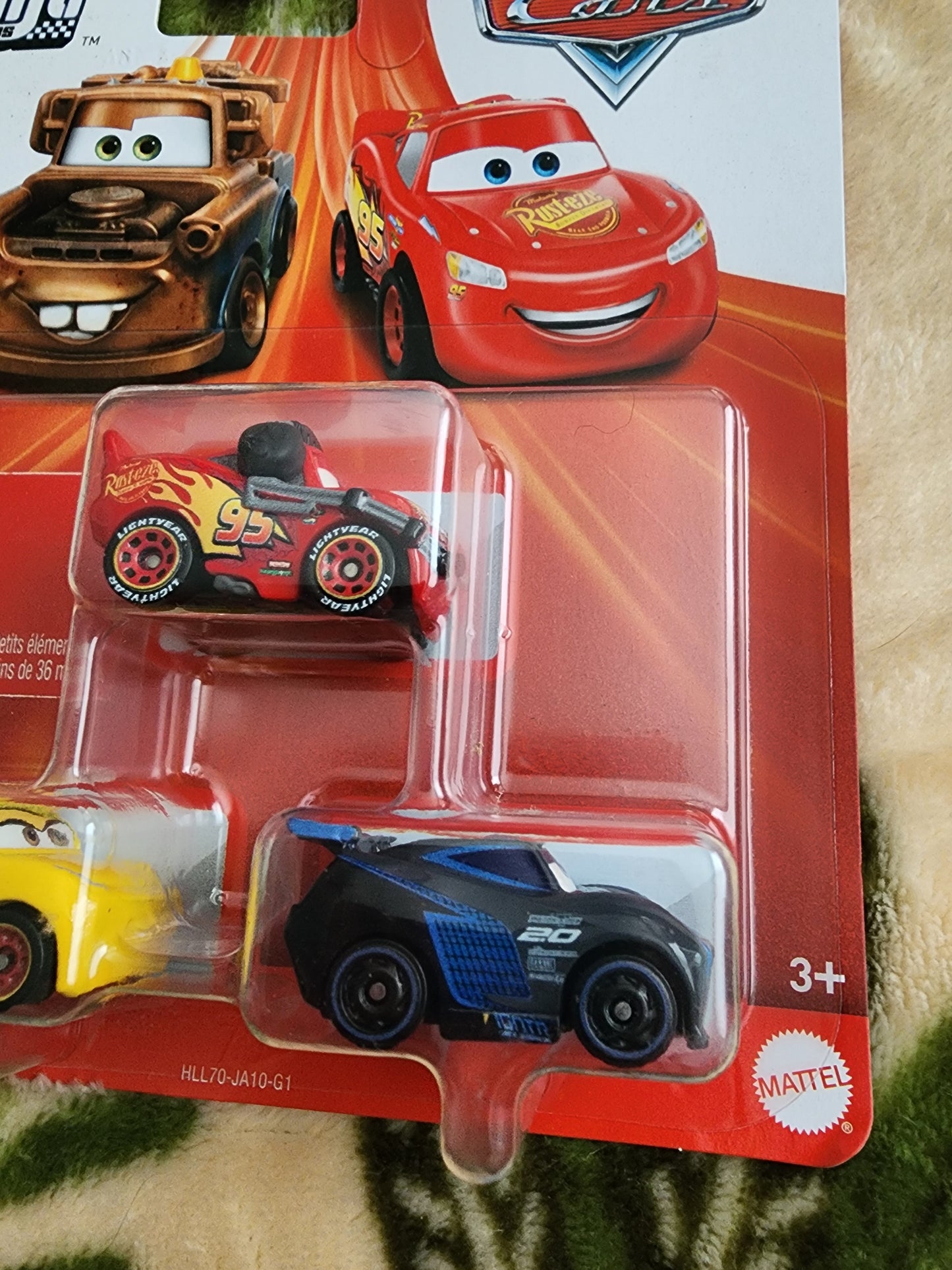 Disney Pixar Cars Mini Racers 3-packs Set