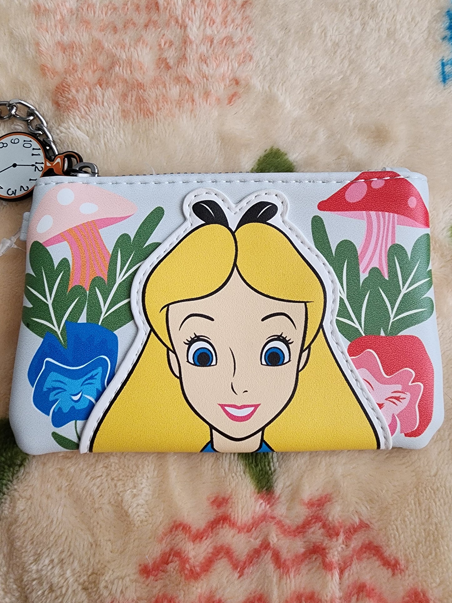 Disney Alice in Wonderland Bag Clip/Coin Purse