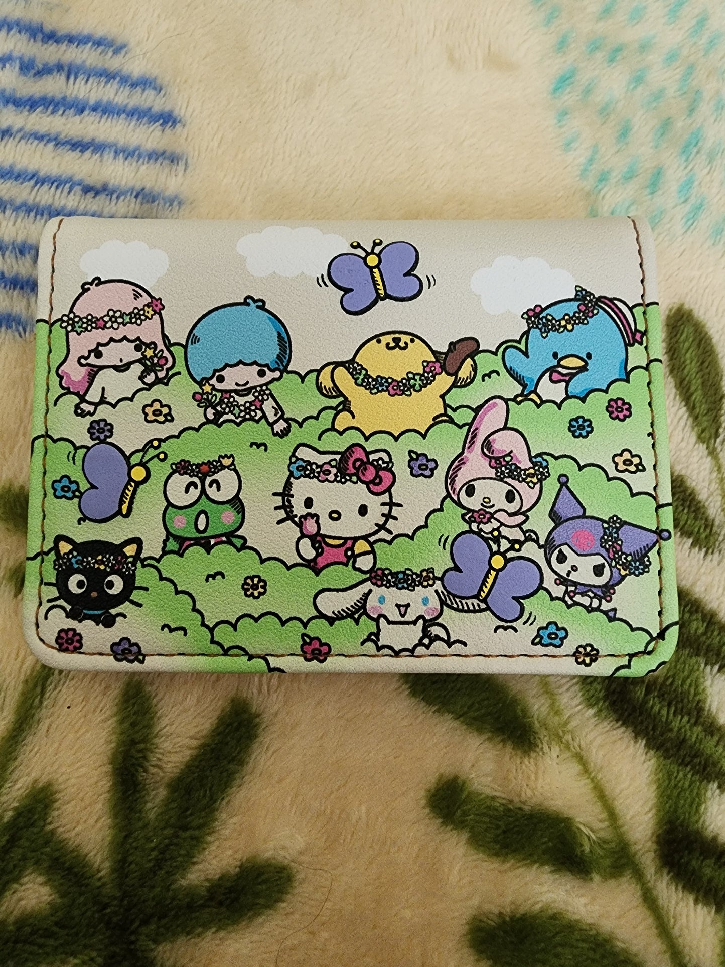 Hello Kitty and Friends Flower Fields Card Holder/Wallet