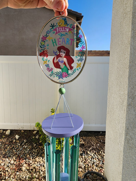 Disney Showcase Ariel Little Mermaid Wind Chime