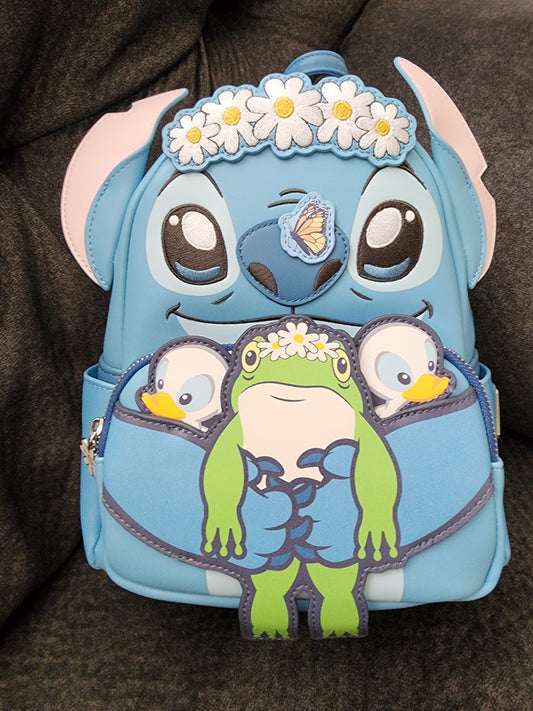 Loungefly Disney Stitch Floral Backpack