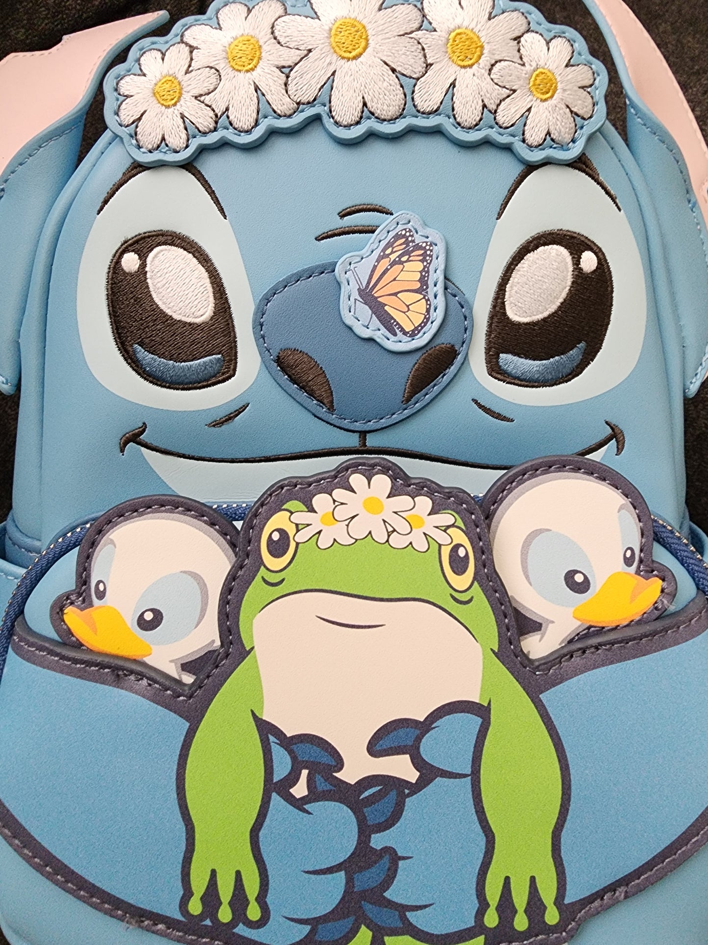 Loungefly Disney Stitch Floral Backpack