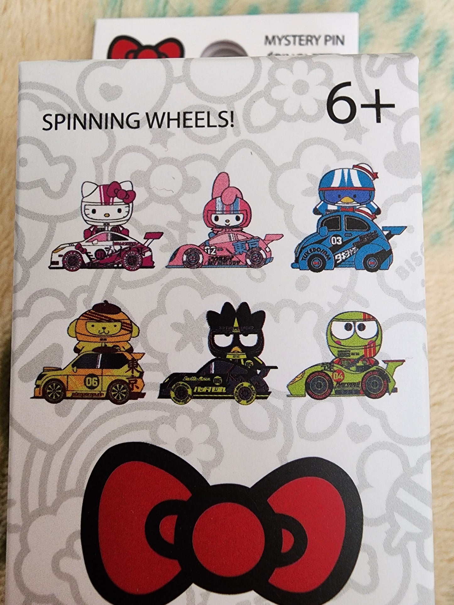 Loungefly Hello Kitty and Friends Racing Cars Mystery Pins