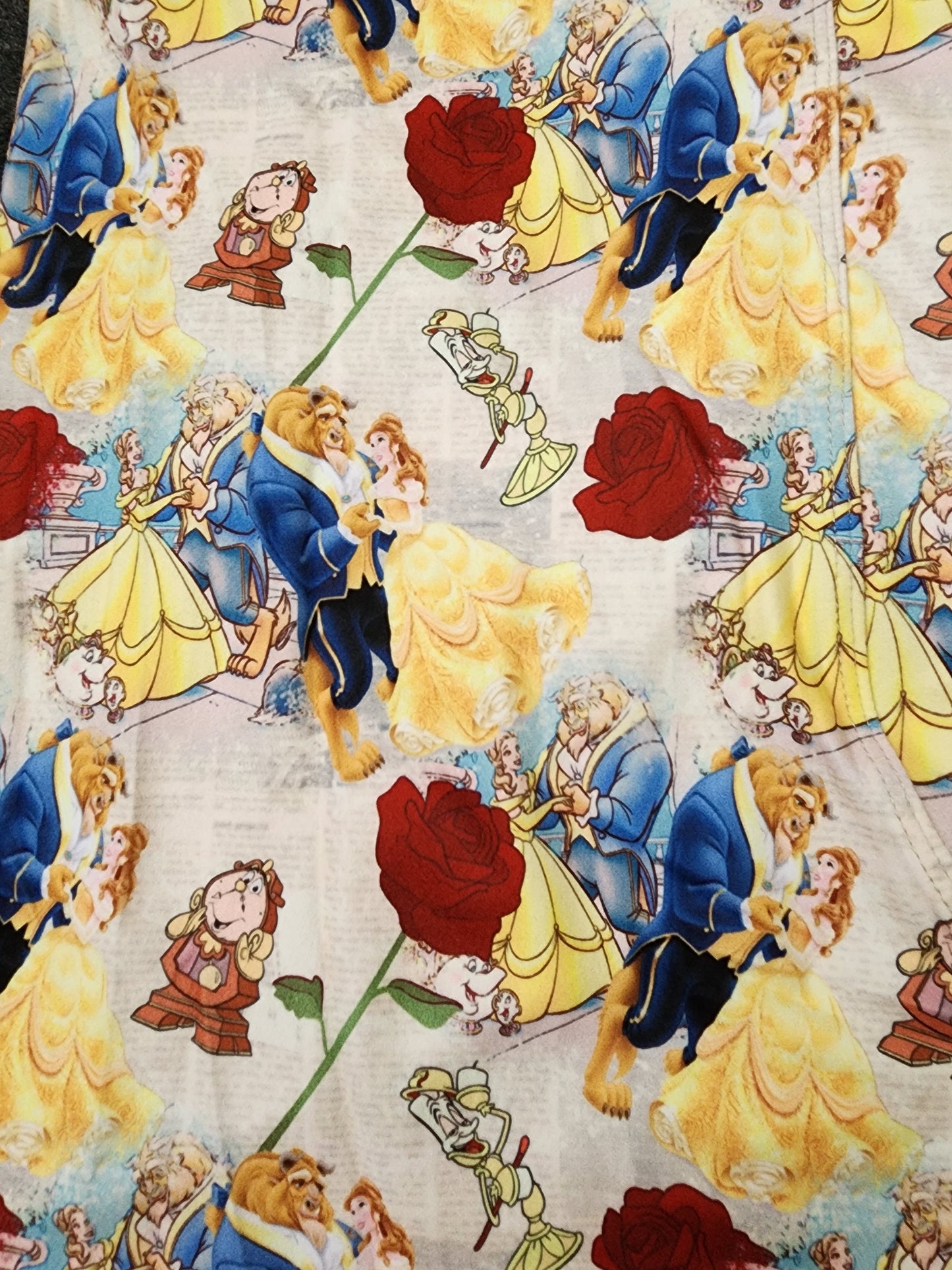 *CP Disney Beauty and the Beast Leggings