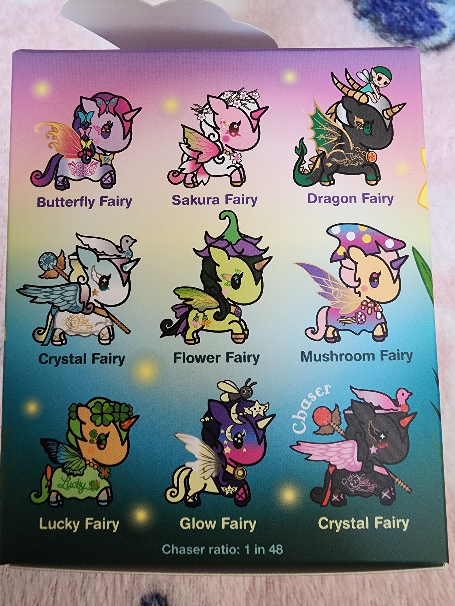 Tokidoki Unicorno Butterfly Fairy Mystery Figures