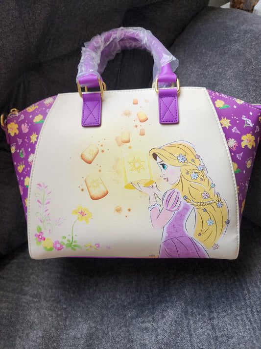 Loungefly Disney Rapunzel Tangled Lanterns Handbag