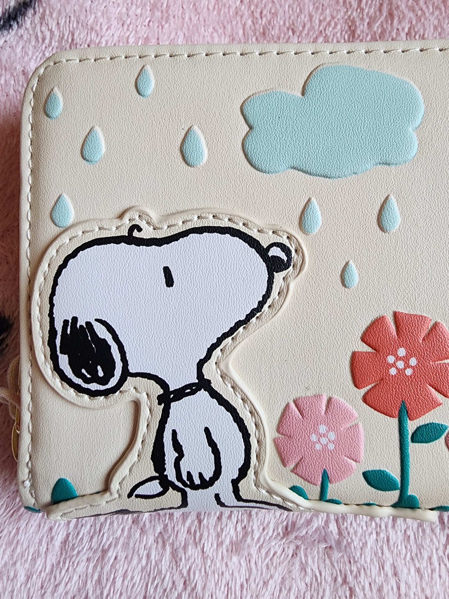 Loungefly Peanuts Snoopy and Woodstock Spring Time Wallet