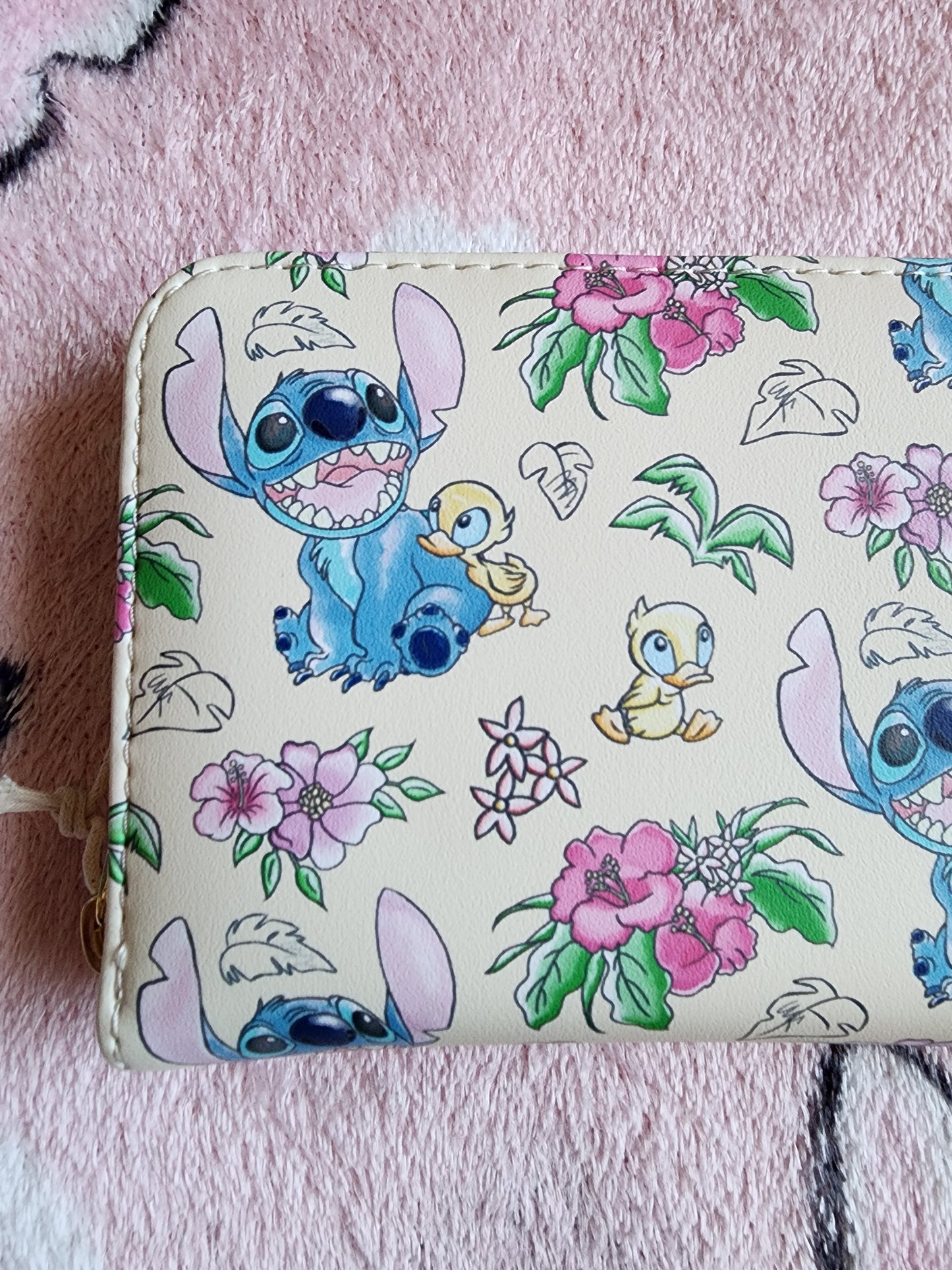 Loungefly Disney Stitch and Ducklings Spring Time Wallet