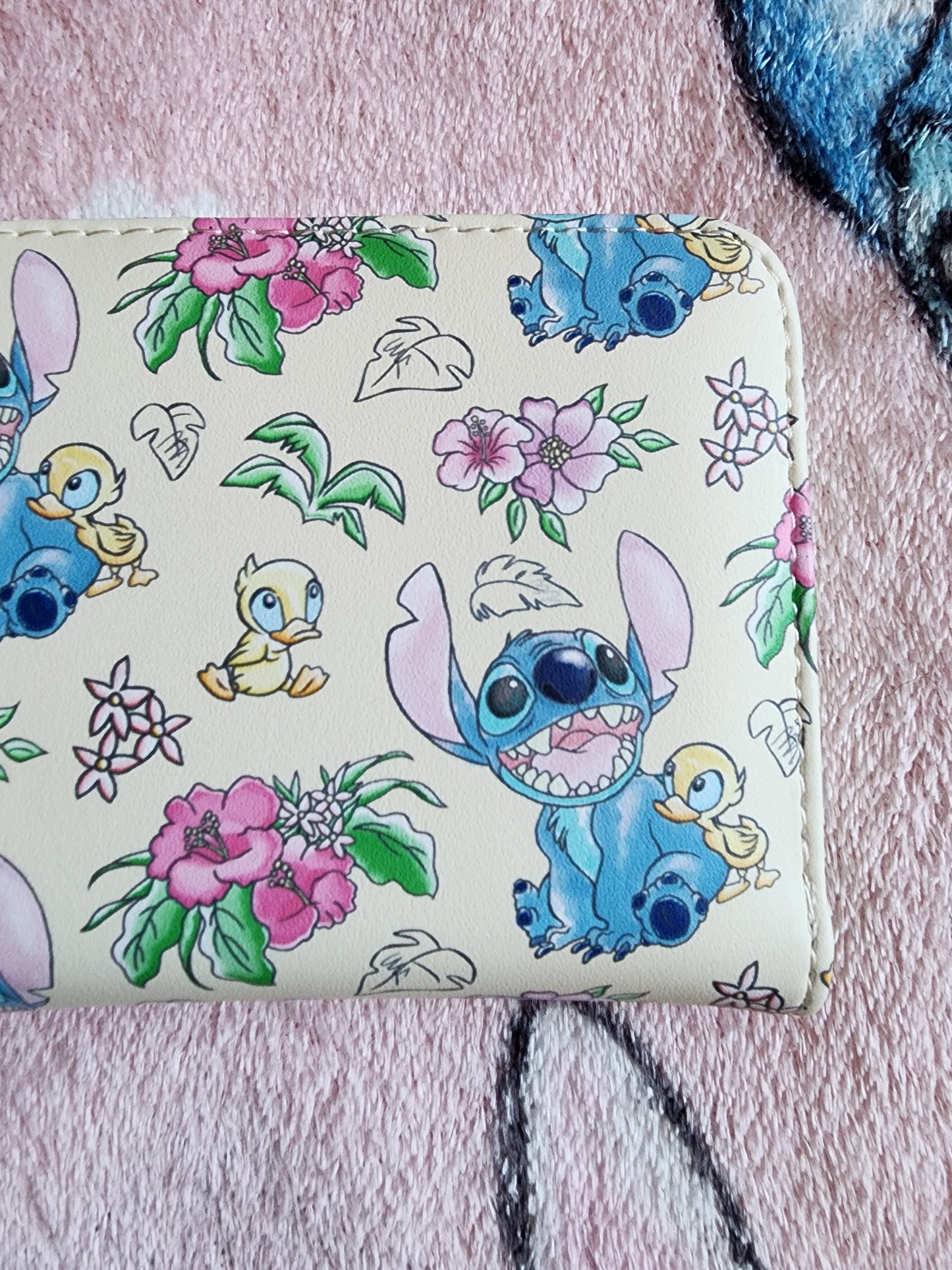 Loungefly Disney Stitch and Ducklings Spring Time Wallet