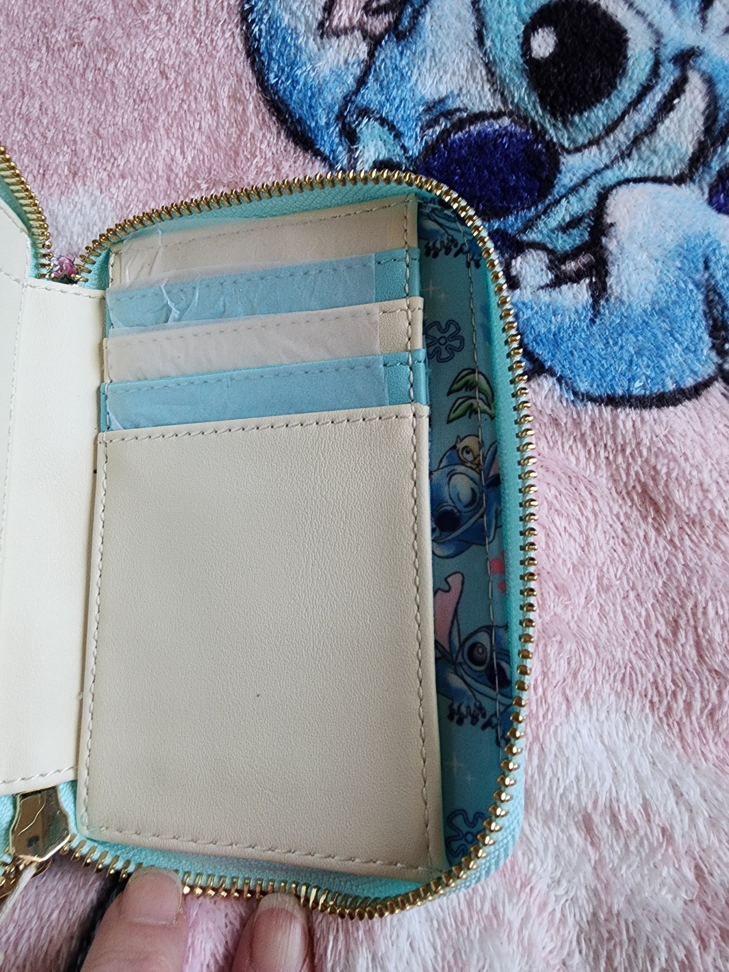 Loungefly Disney Stitch and Ducklings Spring Time Wallet