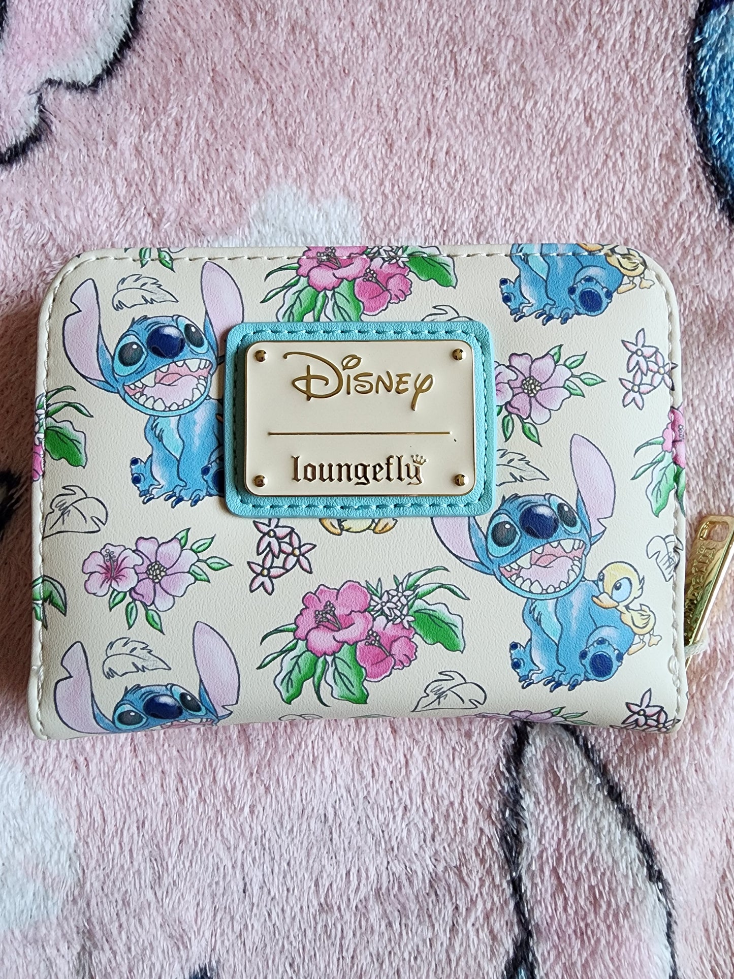 Loungefly Disney Stitch and Ducklings Spring Time Wallet