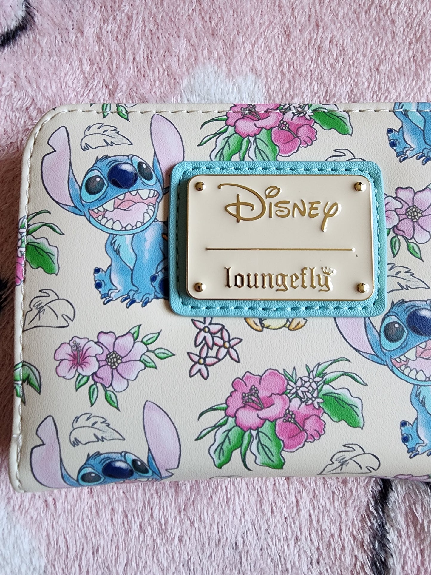 Loungefly Disney Stitch and Ducklings Spring Time Wallet