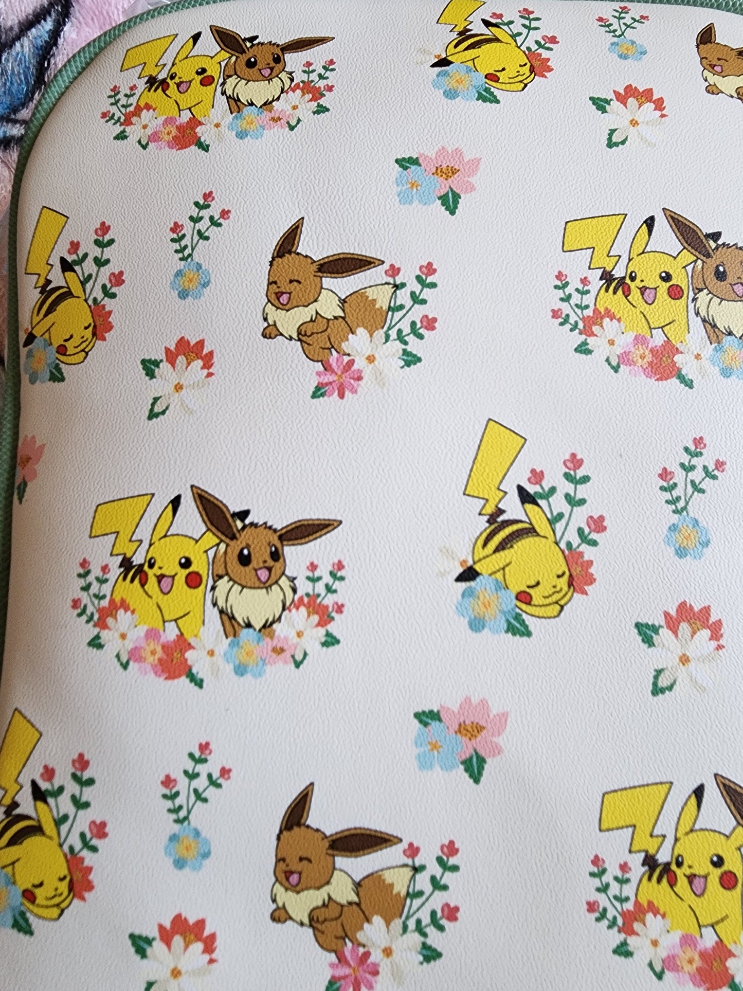 Loungefly Pokemon Pikachu and Evee Spring Crossbody Bag