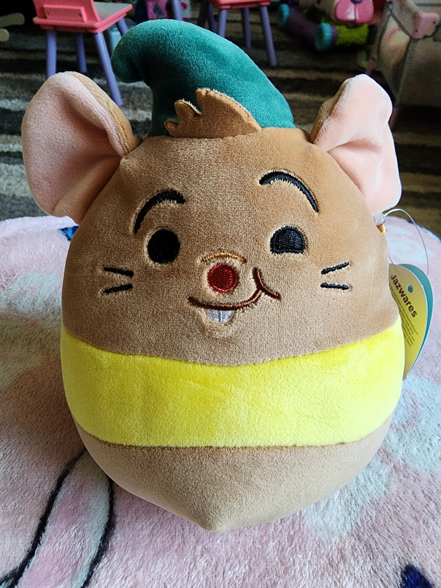 Squishmallows Disney Cinderella Gus Gus Plush