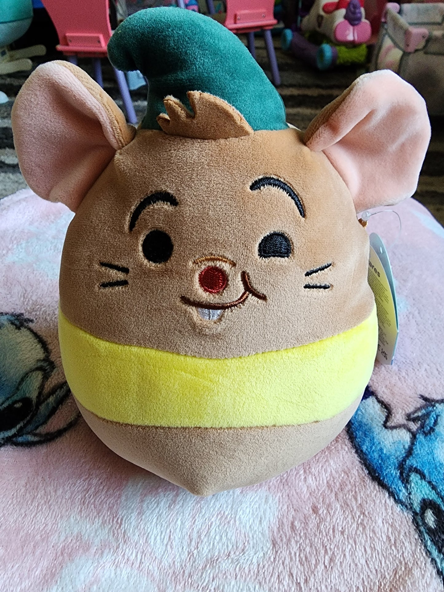 Squishmallows Disney Cinderella Gus Gus Plush