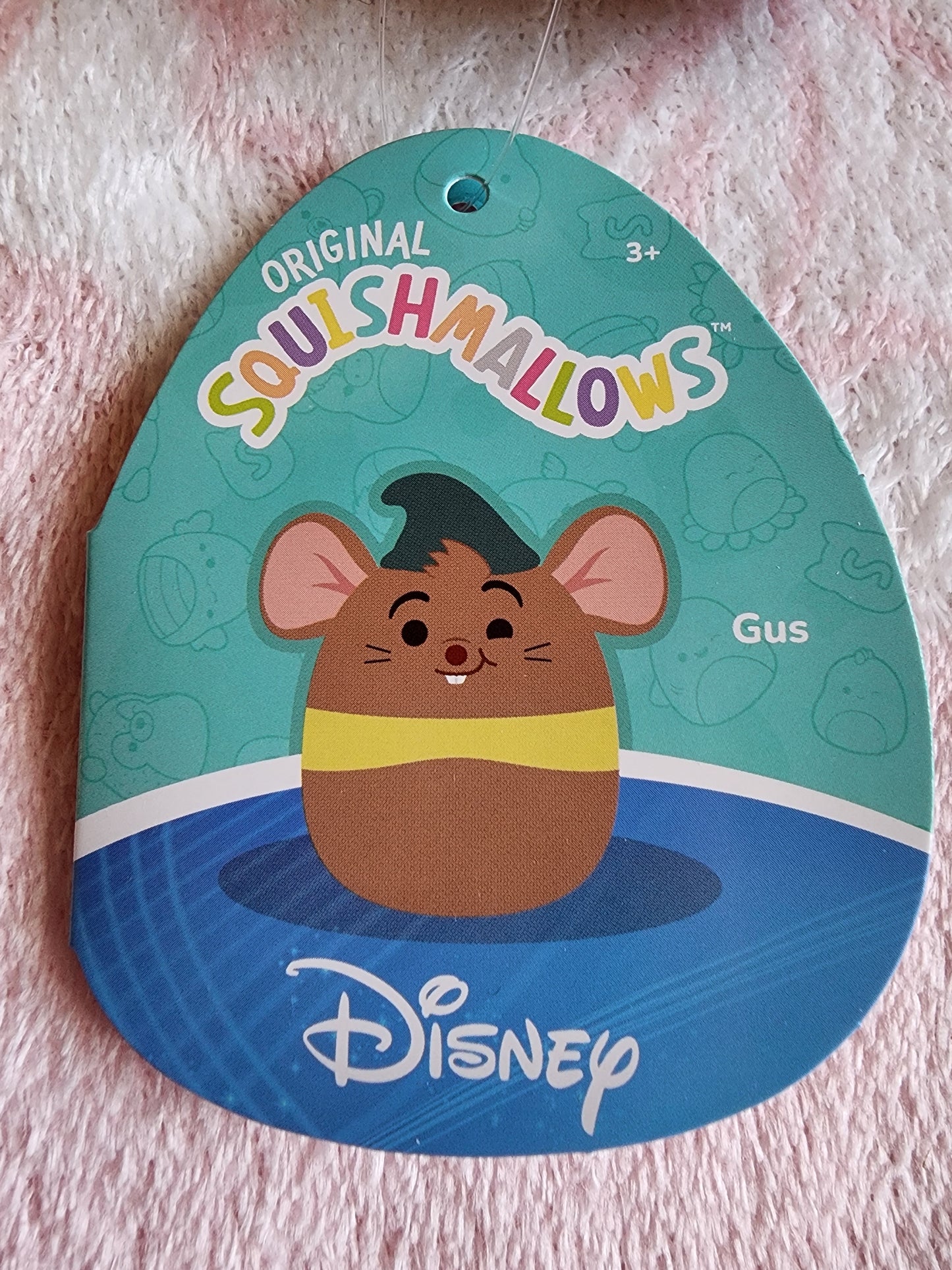 Squishmallows Disney Cinderella Gus Gus Plush