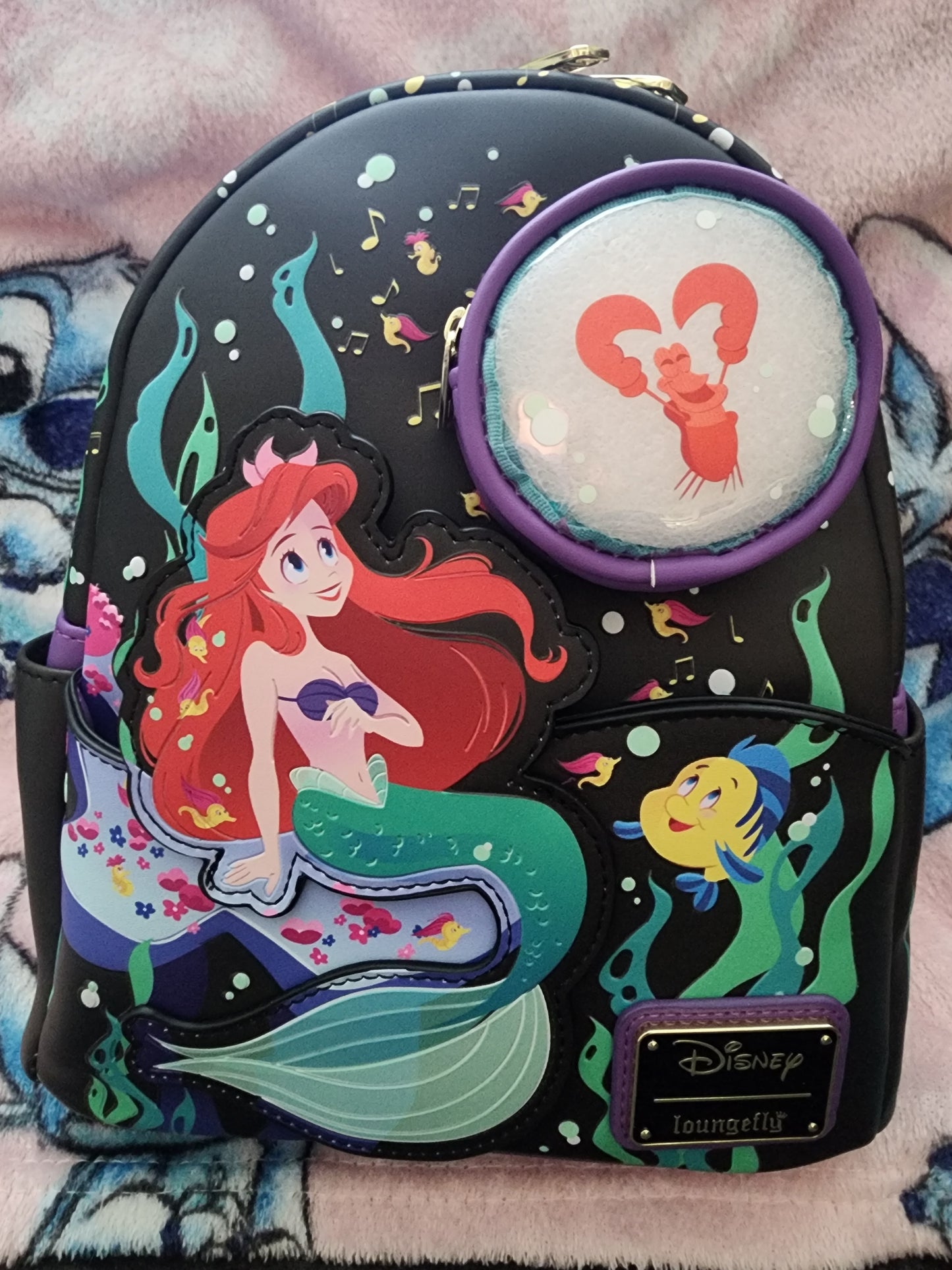 Loungefly Disney Little Mermaid 35th Anniversary Backpack