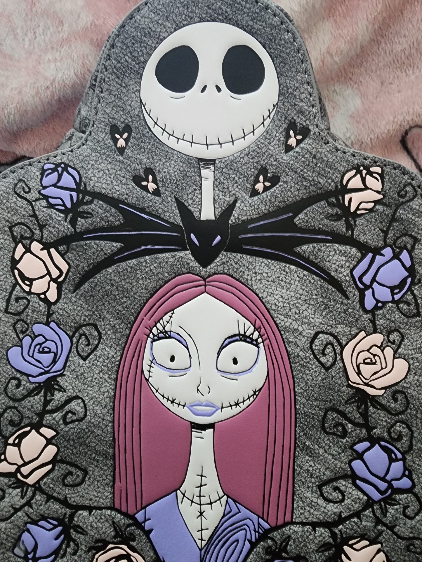 Loungefly Disney Nightmare Before Christmas 30th Anniversary Jack and Sally Backpack