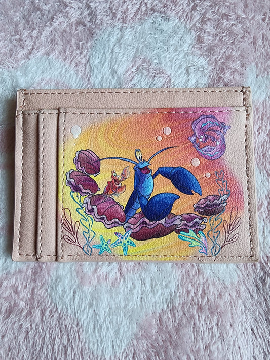 Danielle Nicole Disney Little Mermaid Coral Card Holder