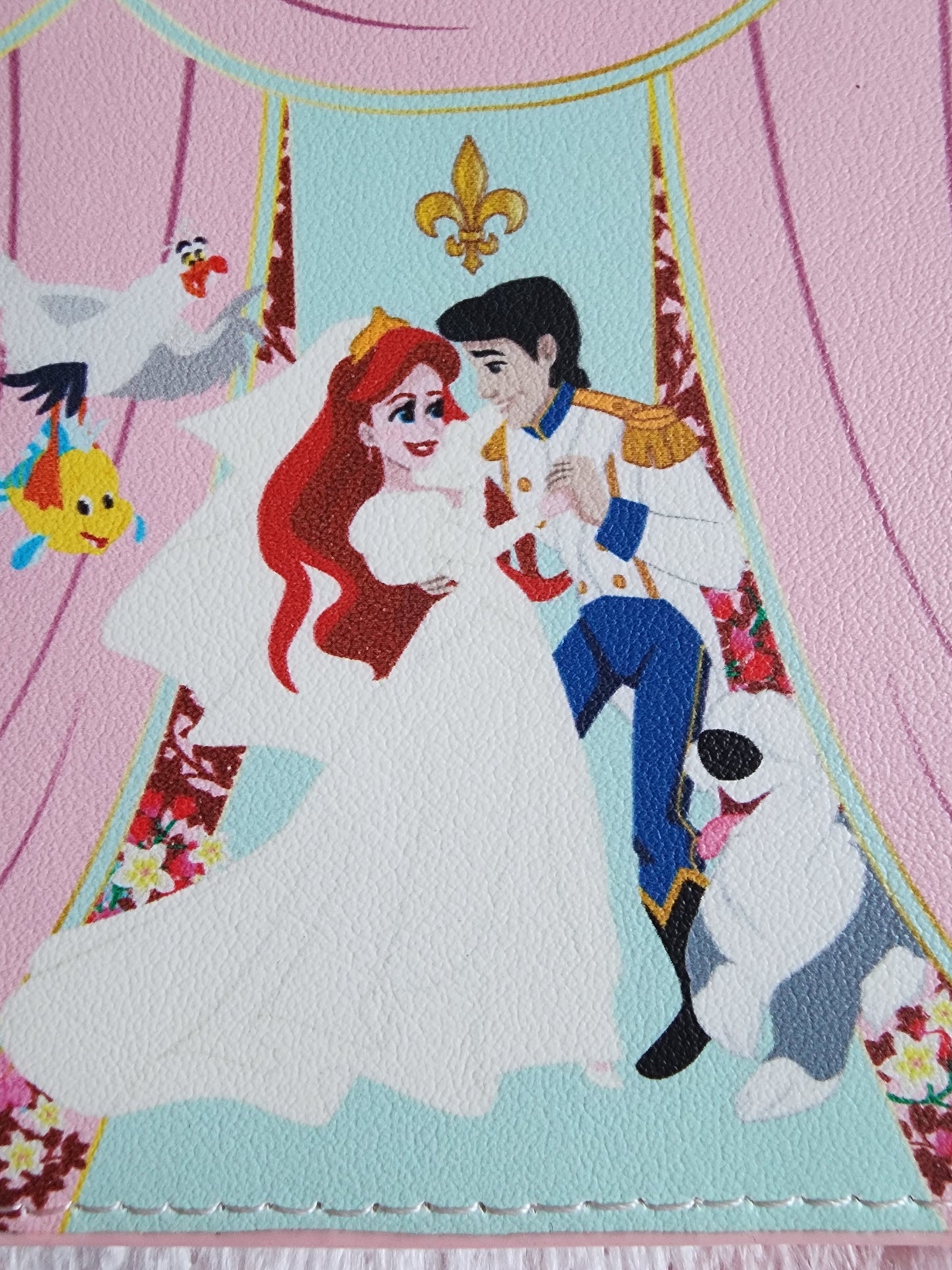 Danielle Nicole Disney Ariel and Eric Wedding Card Holder