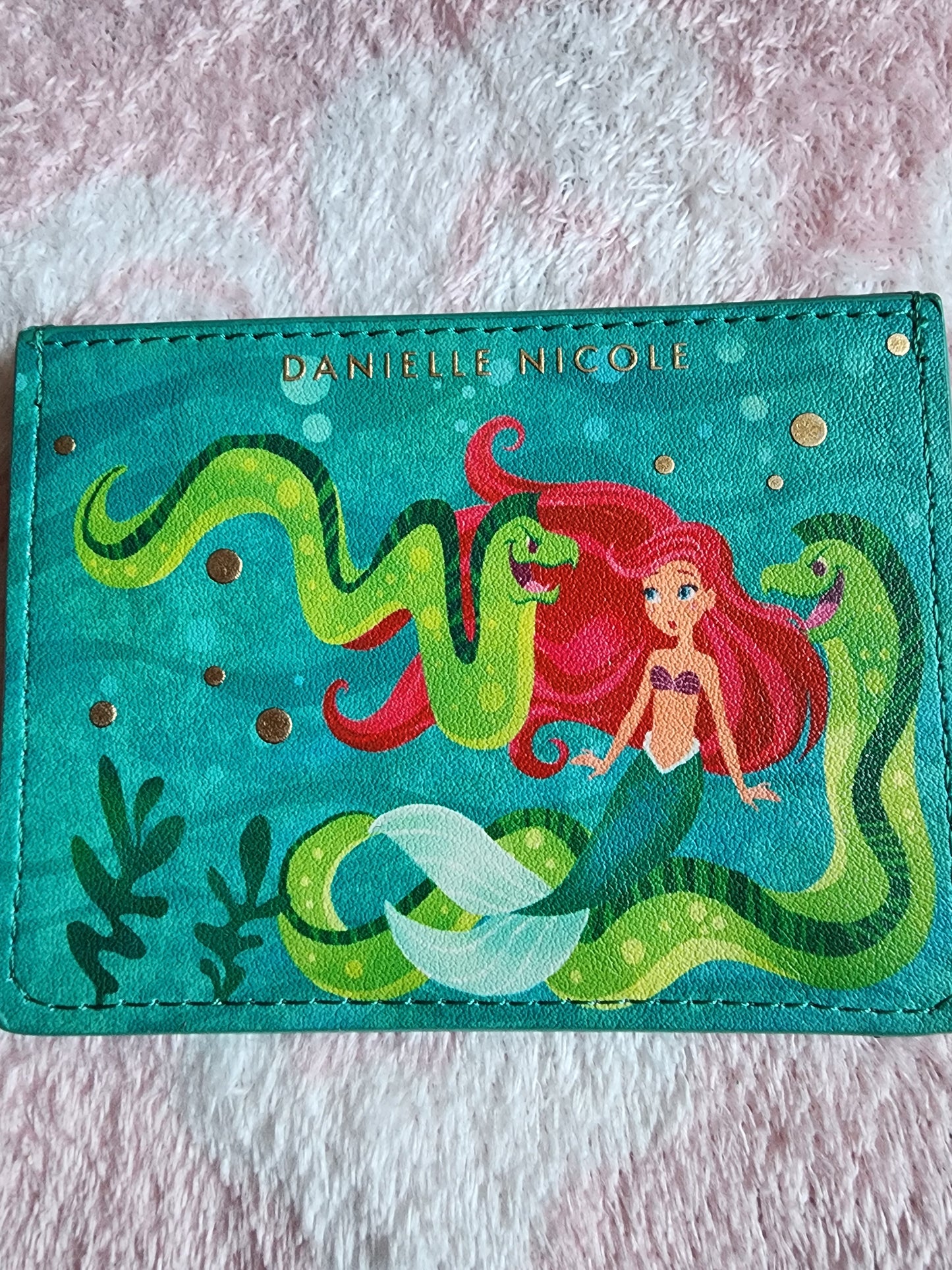 Danielle Nicole Disney Ariel Little Mermaid Card Holder