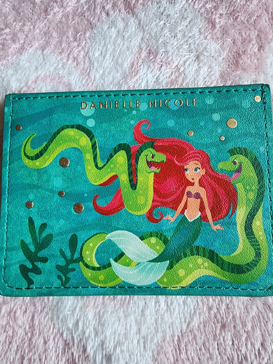 Danielle Nicole Disney Ariel Little Mermaid Card Holder