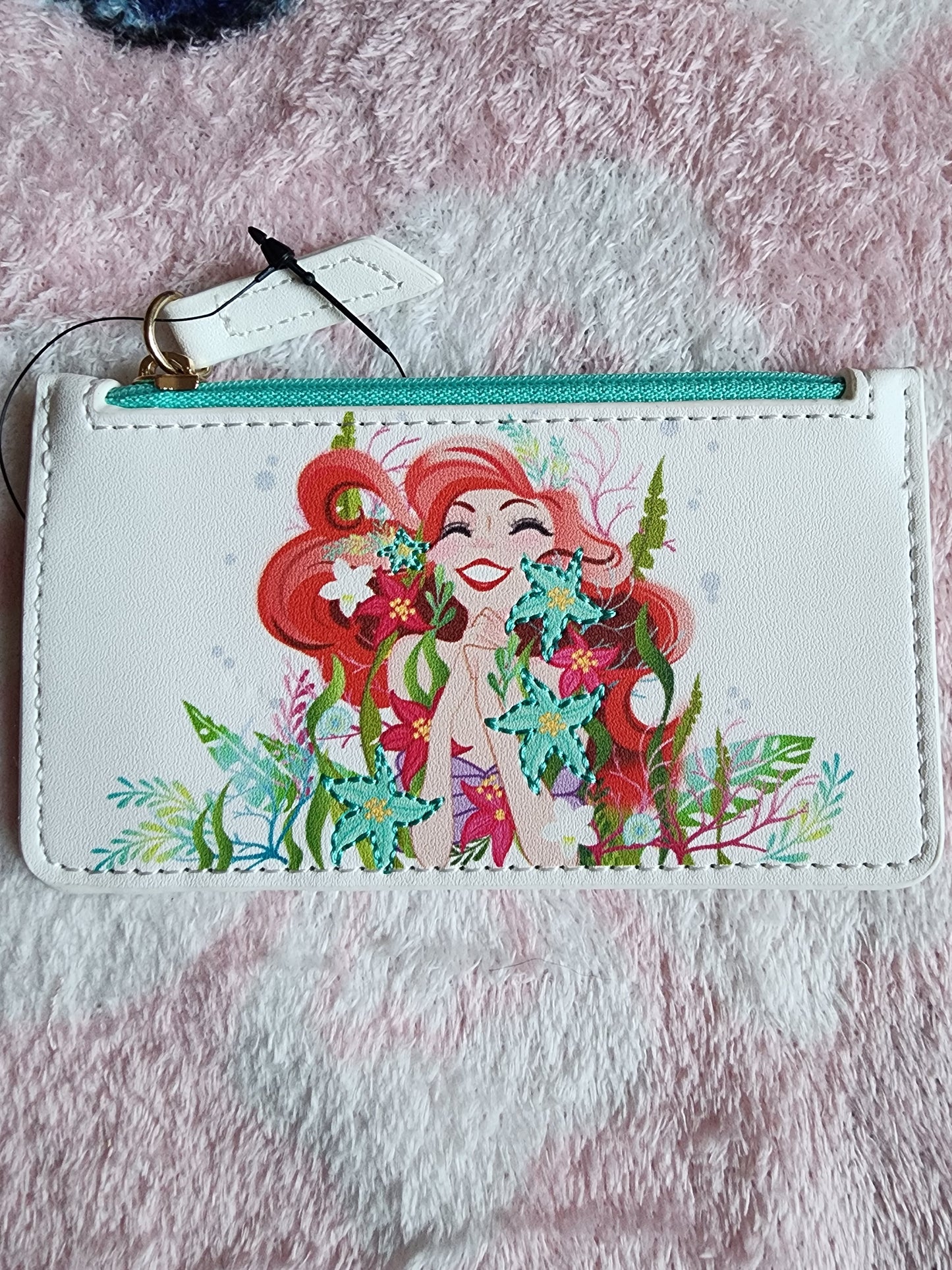 Danielle Nicole Disney Ariel Little Mermaid Card Holder