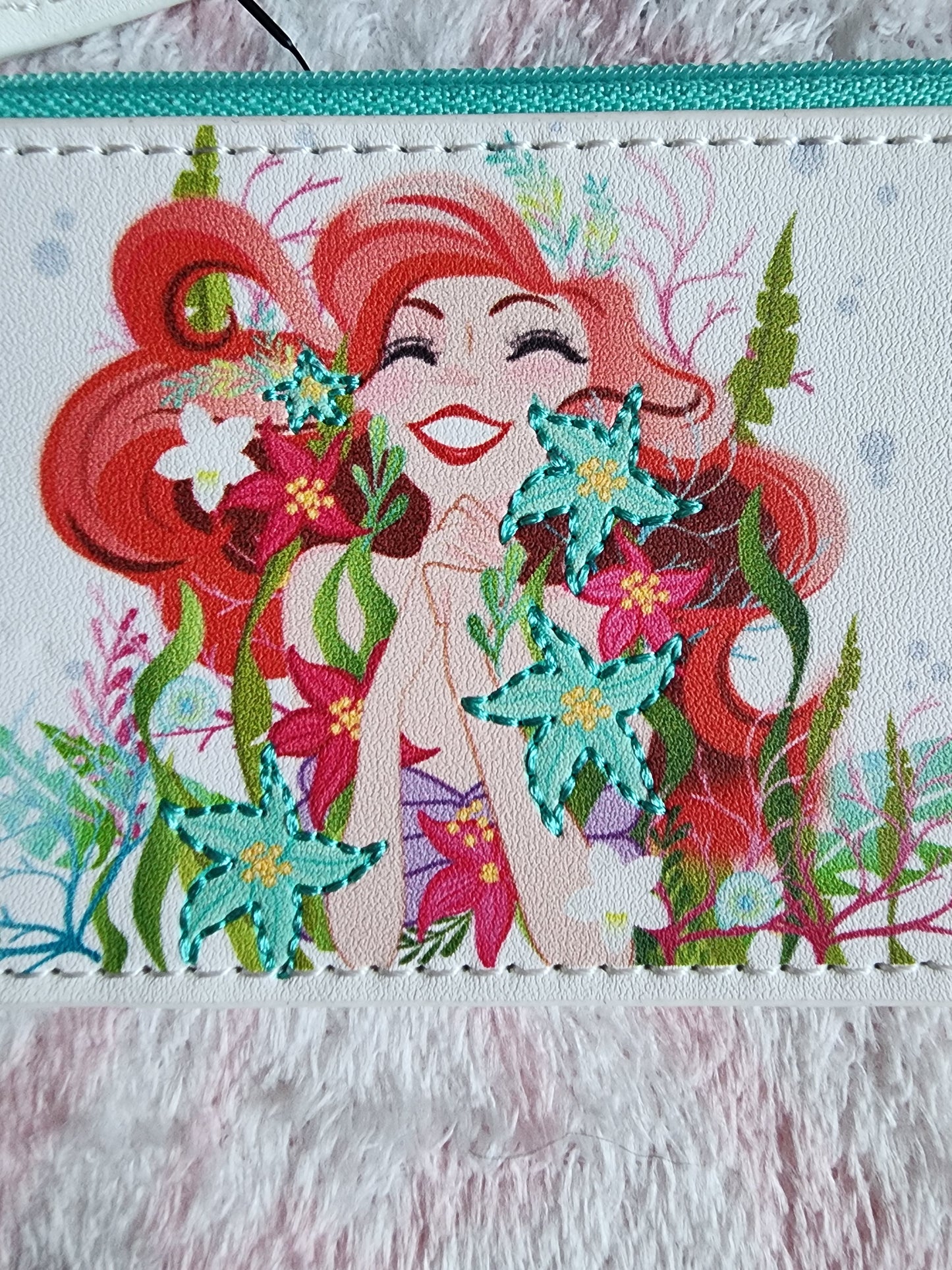 Danielle Nicole Disney Ariel Little Mermaid Card Holder