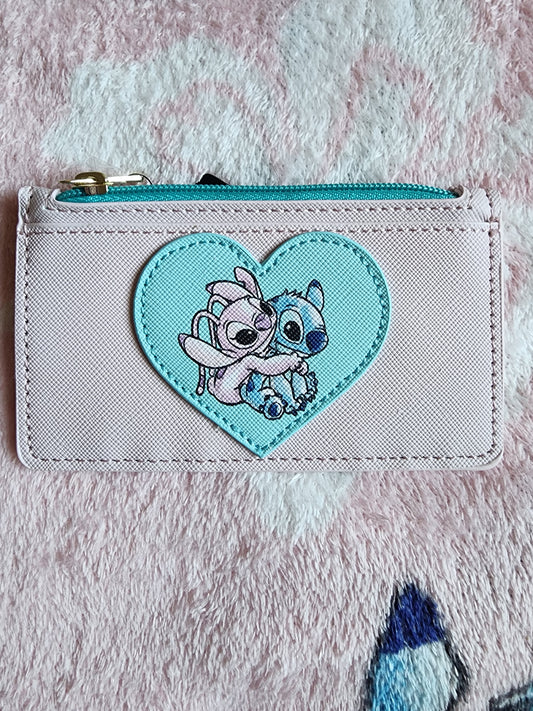 Disney Stitch and Angel Heart Card Holder