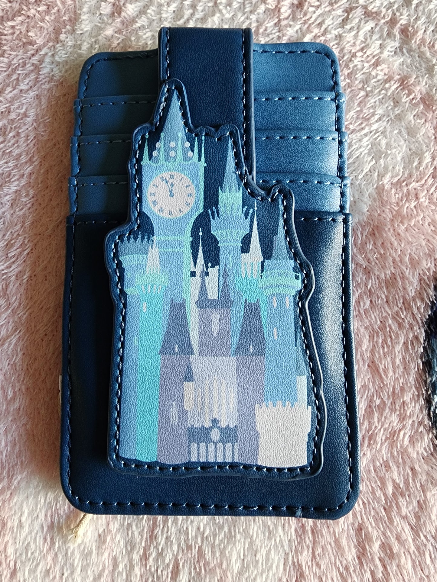 Loungefly Disney Cinderella's Castle Snap Card Holder