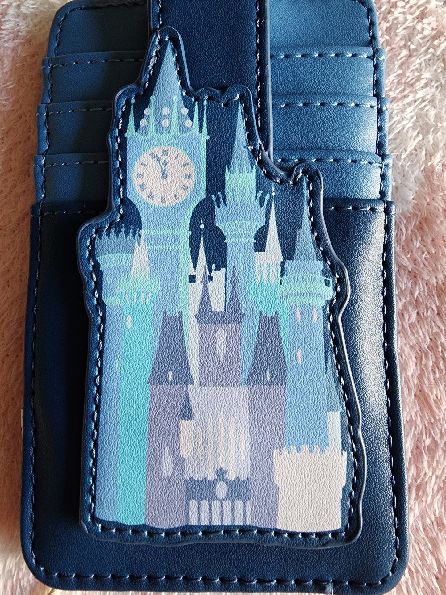 Loungefly Disney Cinderella's Castle Snap Card Holder