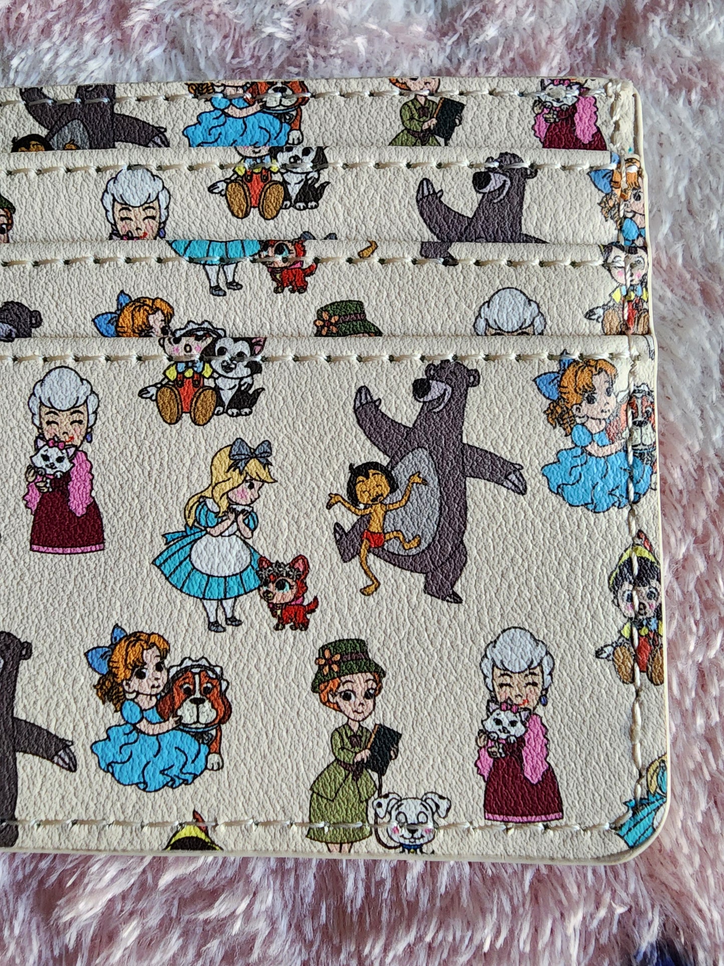 Loungefly Disney Characters and Their Pets Card Holder