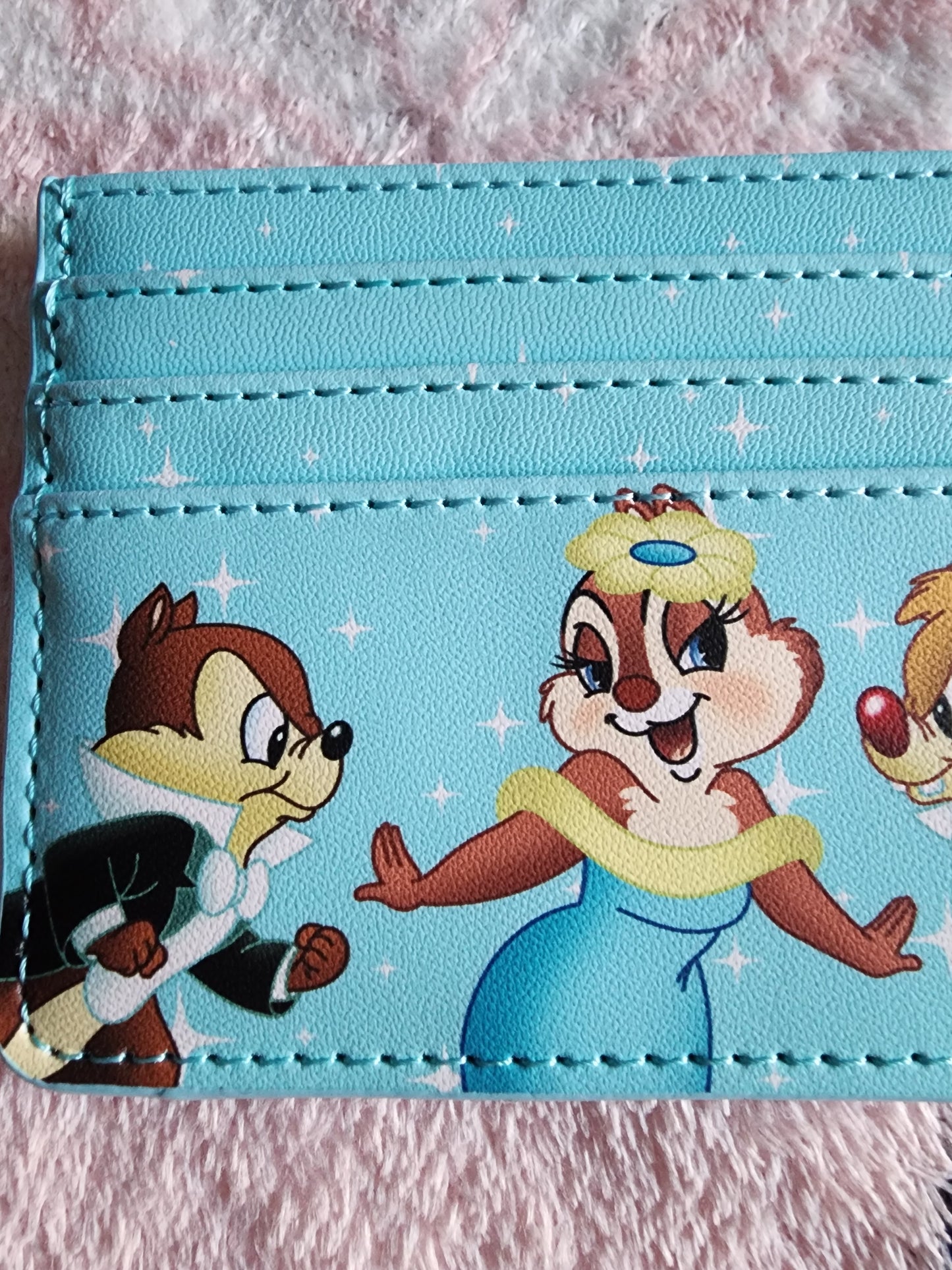 Loungefly Disney Chip & Dale with Clarice Card Holder