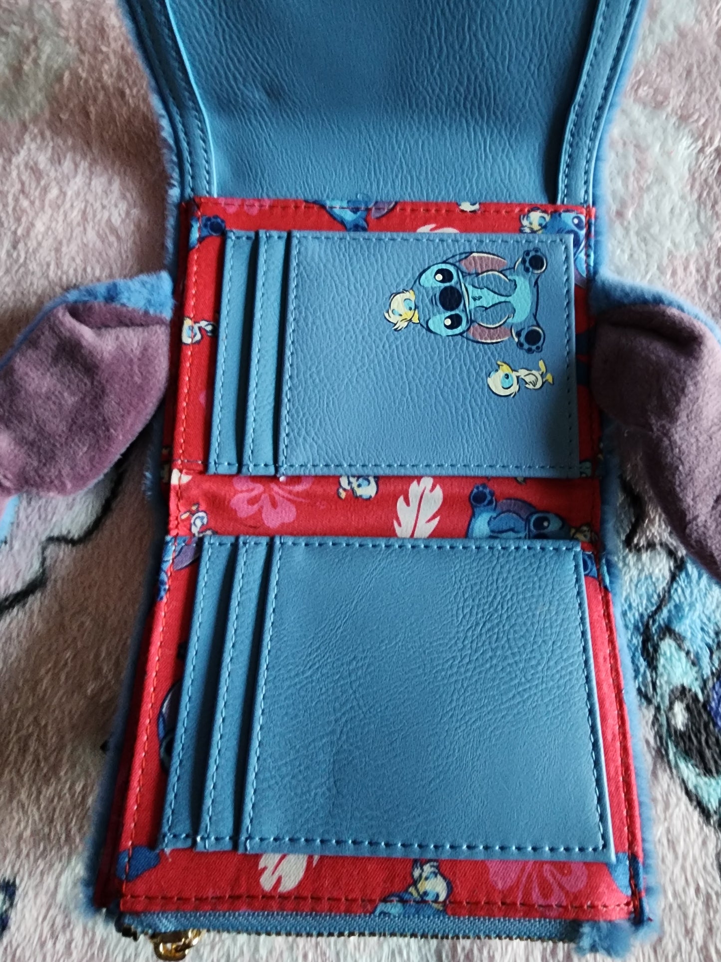 Our Universe Disney Stitch Fluffy Wallet